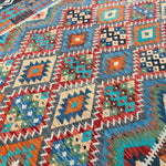 Afghan Maimana Kilim Rug | 6' 6" x 9' 8" - Rug the Rock - available