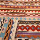 Afghan Maimana Kilim Rug | 6' 7" x 9' 10" - Rug the Rock - available