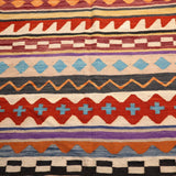 Afghan Maimana Kilim Rug | 6' 7" x 9' 10" - Rug the Rock - available