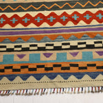 Afghan Maimana Kilim Rug | 6' 7" x 9' 10" - Rug the Rock - available