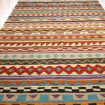 Afghan Maimana Kilim Rug | 6' 7" x 9' 10" - Rug the Rock - available