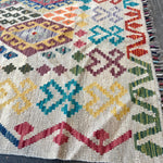 Afghan Maimana Kilim Rug | 7' x 9' 11" - Rug the Rock - available