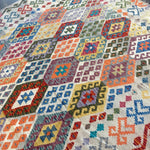 Afghan Maimana Kilim Rug | 7' x 9' 11" - Rug the Rock - available