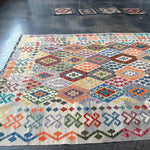 Afghan Maimana Kilim Rug | 7' x 9' 11" - Rug the Rock - available