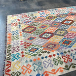 Afghan Maimana Kilim Rug | 7' x 9' 11" - Rug the Rock - available