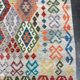 Afghan Maimana Kilim Rug | 7' x 9' 11" - Rug the Rock - available