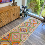 Afghan Maimana Kilim Runner | 2' 10" x 9' 10" - Rug the Rock