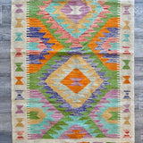 Afghan Maimana Kilim Runner | 2' 10" x 9' 10" - Rug the Rock