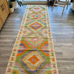 Afghan Maimana Kilim Runner | 2' 10" x 9' 10" - Rug the Rock