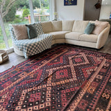 Afghan Uzbek Kilim Rug | 7' 10" x 10' 6" - Rug the Rock