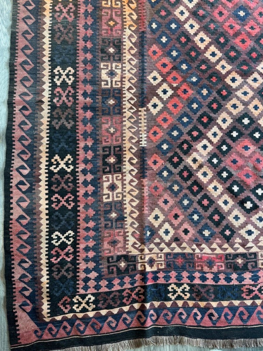 Afghan Uzbek Kilim Rug | 7' 10" x 10' 6" - Rug the Rock