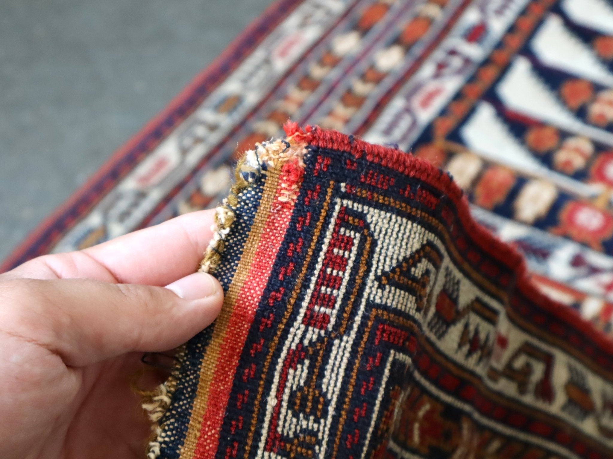 Afghan Zakini Baluch Runner Rug | 2' 9" x 12' 10" - Rug the Rock -