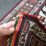 Afghan Zakini Baluch Runner Rug | 2' 9" x 12' 10" - Rug the Rock -