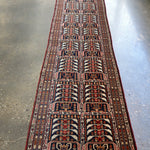 Afghan Zakini Baluch Runner Rug | 2' 9" x 12' 10" - Rug the Rock -