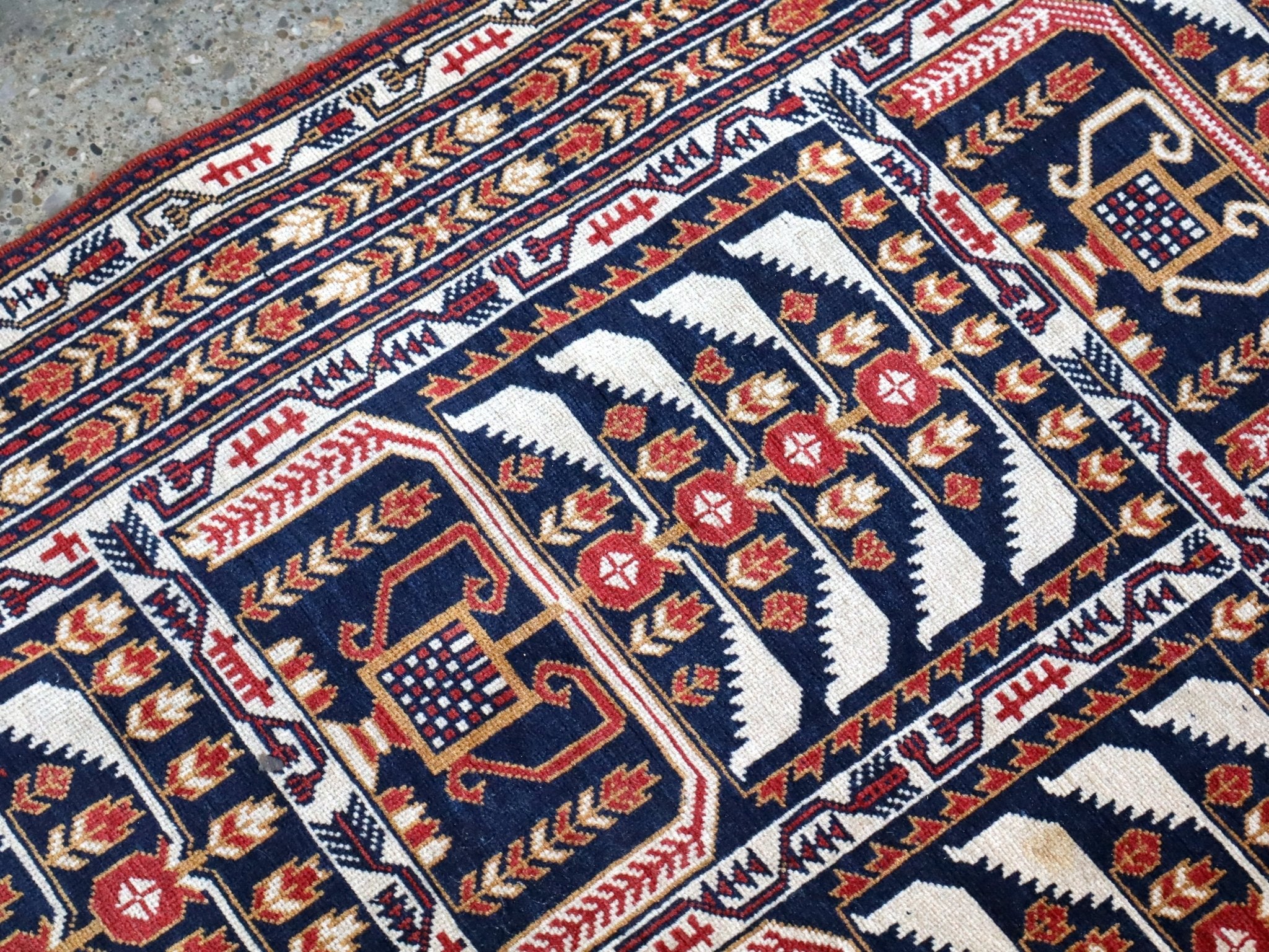 Afghan Zakini Baluch Runner Rug | 2' 9" x 12' 10" - Rug the Rock -