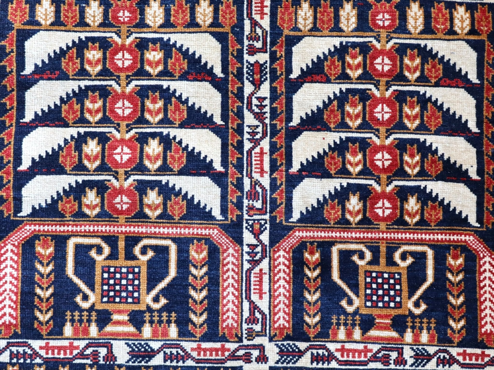 Afghan Zakini Baluch Runner Rug | 2' 9" x 12' 10" - Rug the Rock -