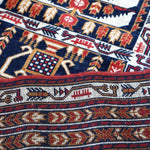 Afghan Zakini Baluch Runner Rug | 2' 9" x 12' 10" - Rug the Rock -