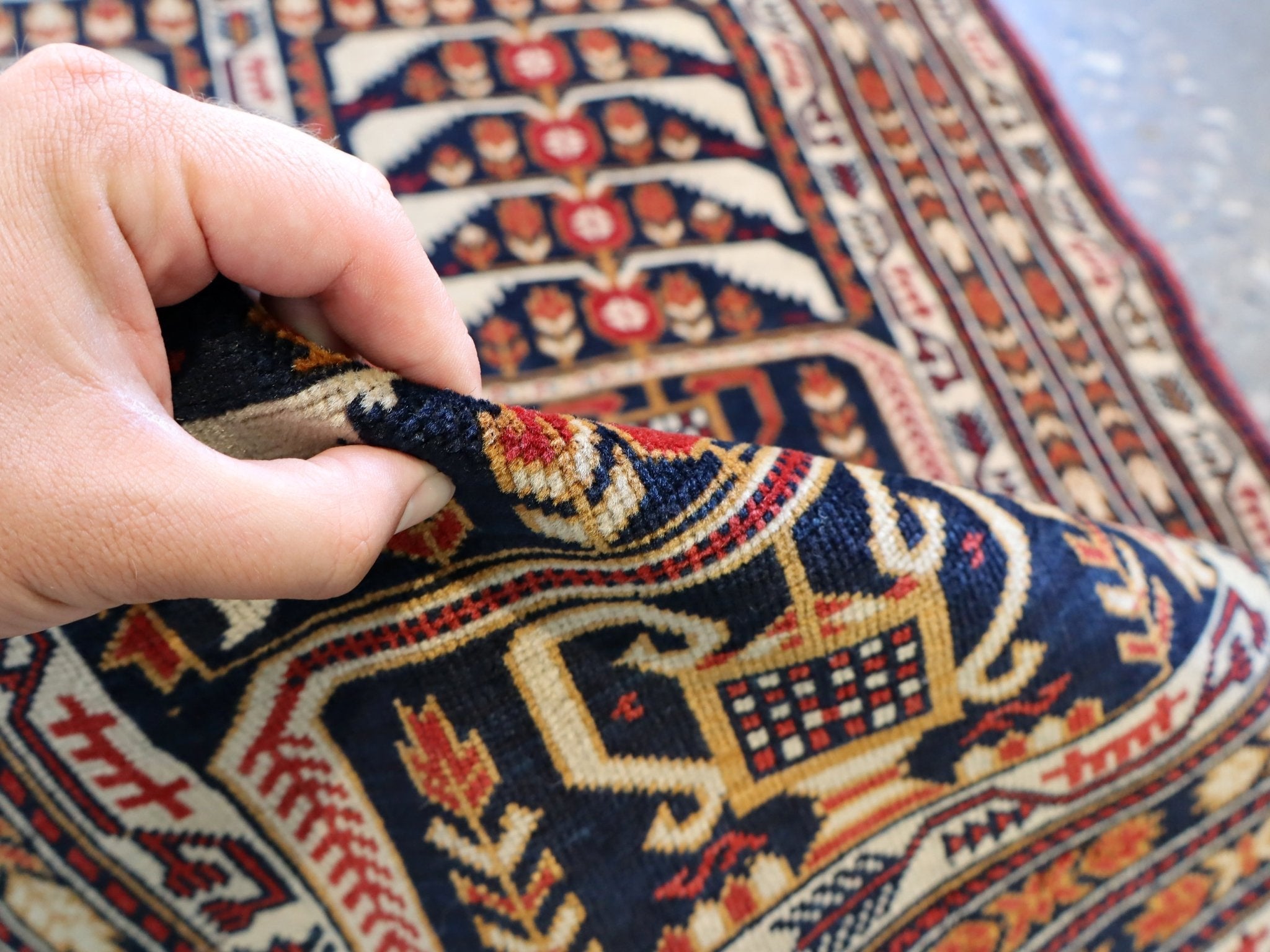 Afghan Zakini Baluch Runner Rug | 2' 9" x 12' 10" - Rug the Rock -