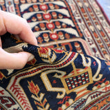 Afghan Zakini Baluch Runner Rug | 2' 9" x 12' 10" - Rug the Rock -