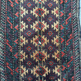 Antique Baluch Bag Face Rug | 1' 6" x 3' - Rug the Rock