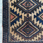 Antique Baluch Bag Face Rug | 1' 6" x 3' 2" - Rug the Rock