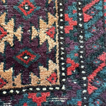 Antique Baluch Bag Face Rug | 1' 6" x 3' - Rug the Rock