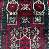 Antique Baluch Saddlebag | 1' 8" x 3' 9" - Rug the Rock