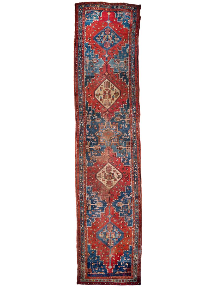 Antique Bidjar Runner Rug | 3' 3" x 14' 1" - Rug the Rock - antique rugsHeritagePersian Rug