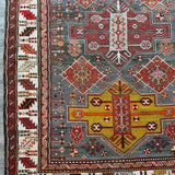 Antique Caucasian Kazak Rug | 5' 1" x 8' 10" - Rug the Rock