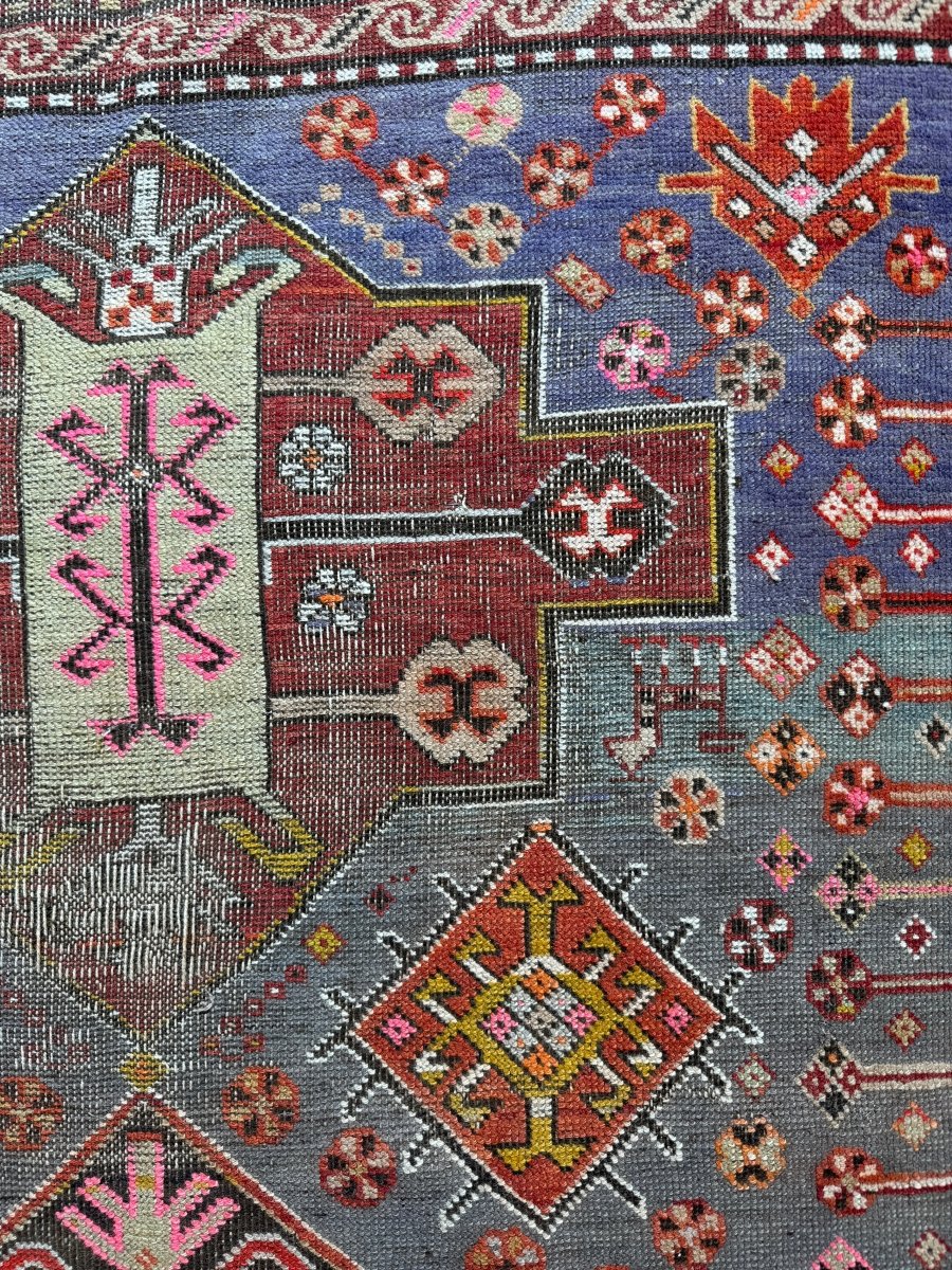 Antique Caucasian Kazak Rug | 5' 1" x 8' 10" - Rug the Rock