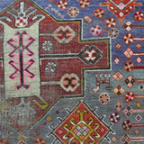 Antique Caucasian Kazak Rug | 5' 1" x 8' 10" - Rug the Rock