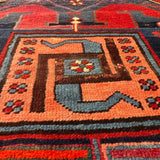 Antique Cloud band Karabagh Runner | 9' x 3' 4" - Rug the Rock - availablecaucasian rugsRunner Rug