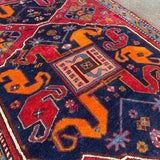 Antique Cloud band Karabagh Runner | 9' x 3' 4" - Rug the Rock - availablecaucasian rugsRunner Rug