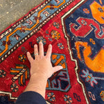 Antique Cloud band Karabagh Runner | 9' x 3' 4" - Rug the Rock - availablecaucasian rugsRunner Rug