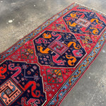 Antique Cloud band Karabagh Runner | 9' x 3' 4" - Rug the Rock - availablecaucasian rugsRunner Rug