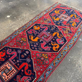 Antique Cloud band Karabagh Runner | 9' x 3' 4" - Rug the Rock - availablecaucasian rugsRunner Rug