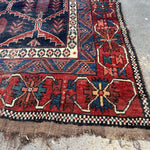 Antique Persian Bakhtiari Rug | 5' x 7’ 4" - Rug the Rock - Afshar RugsavailableMedium Rugs | 3' 6' x 4' x 7'