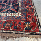 Antique Persian Bakhtiari Rug | 5' x 7’ 4" - Rug the Rock - Afshar RugsavailableMedium Rugs | 3' 6' x 4' x 7'