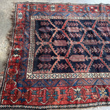 Antique Persian Bakhtiari Rug | 5' x 7’ 4" - Rug the Rock - Afshar RugsavailableMedium Rugs | 3' 6' x 4' x 7'