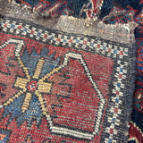 Antique Persian Bakhtiari Rug | 5' x 7’ 4" - Rug the Rock - Afshar RugsavailableMedium Rugs | 3' 6' x 4' x 7'