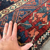 Antique Persian Bakhtiari Rug | 5' x 7’ 4" - Rug the Rock - Afshar RugsavailableMedium Rugs | 3' 6' x 4' x 7'