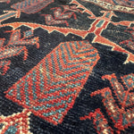 Antique Persian Bakhtiari Rug | 5' x 7’ 4" - Rug the Rock - Afshar RugsavailableMedium Rugs | 3' 6' x 4' x 7'
