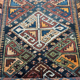 Antique Shahsavan Runner Rug | 3' 5" x 9' 6" - Rug the Rock