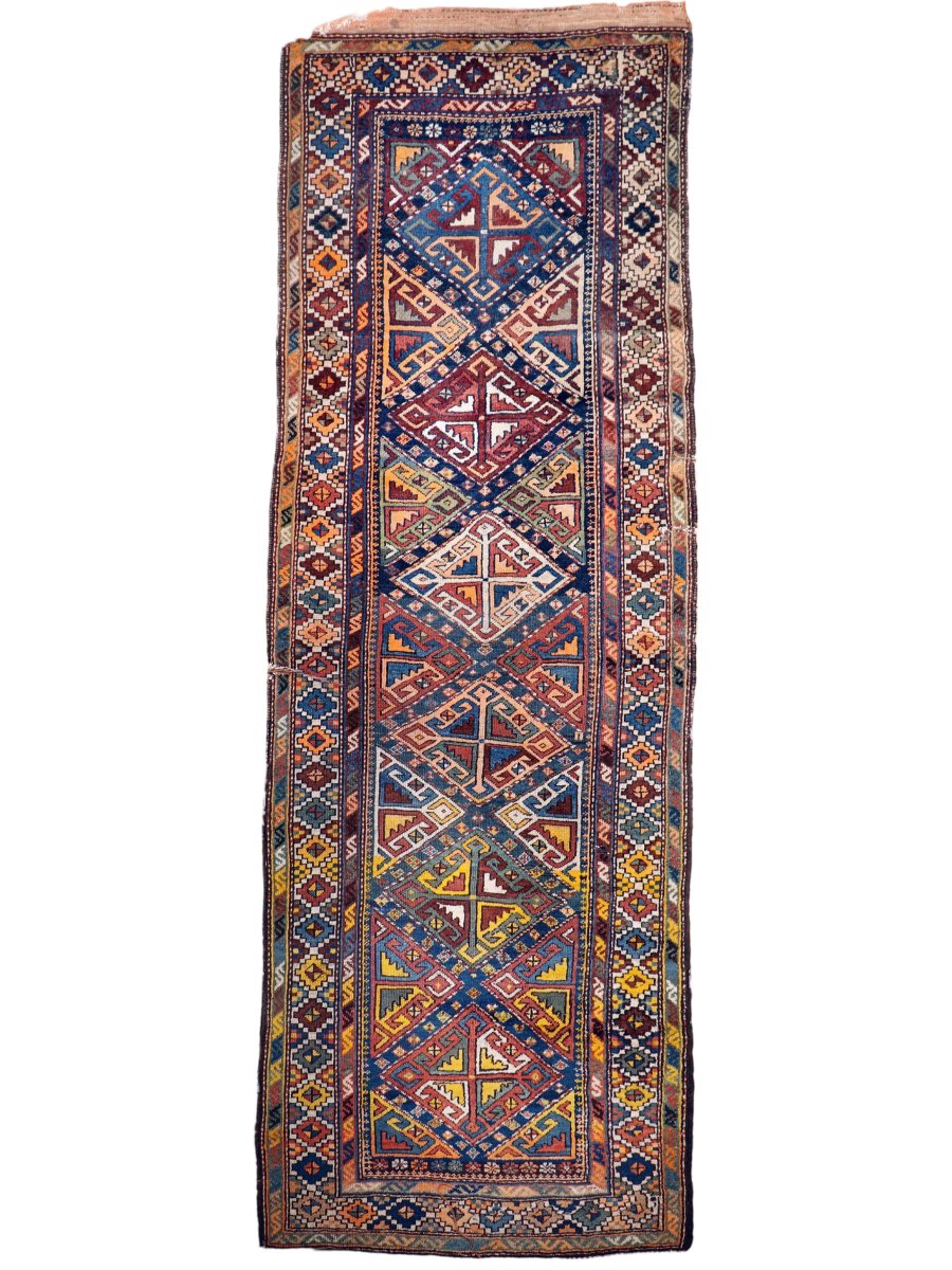 Antique Shahsavan Runner Rug | 3' 5" x 9' 6" - Rug the Rock - antique rugsHeritagePersian Rug