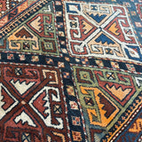 Antique Shahsavan Runner Rug | 3' 5" x 9' 6" - Rug the Rock