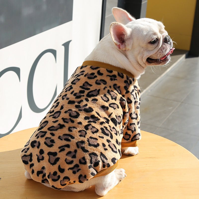 Autumn Winter Warm Pajamas Jacket for Puppies - Rug the Rock -