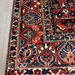 Bakhtiari Rug — Garden Panels in Rust & Indigo | 9'9" × 12'2" - Rug the Rock - availableBakhtiariHand-knotted