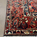 Bakhtiari Rug — Garden Panels in Rust & Indigo | 9'9" × 12'2" - Rug the Rock - availableBakhtiariHand-knotted