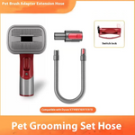 Full Series Pet Shaver Comb Suit with Hair Suction Head for Dogs and Cats Rug the Rock