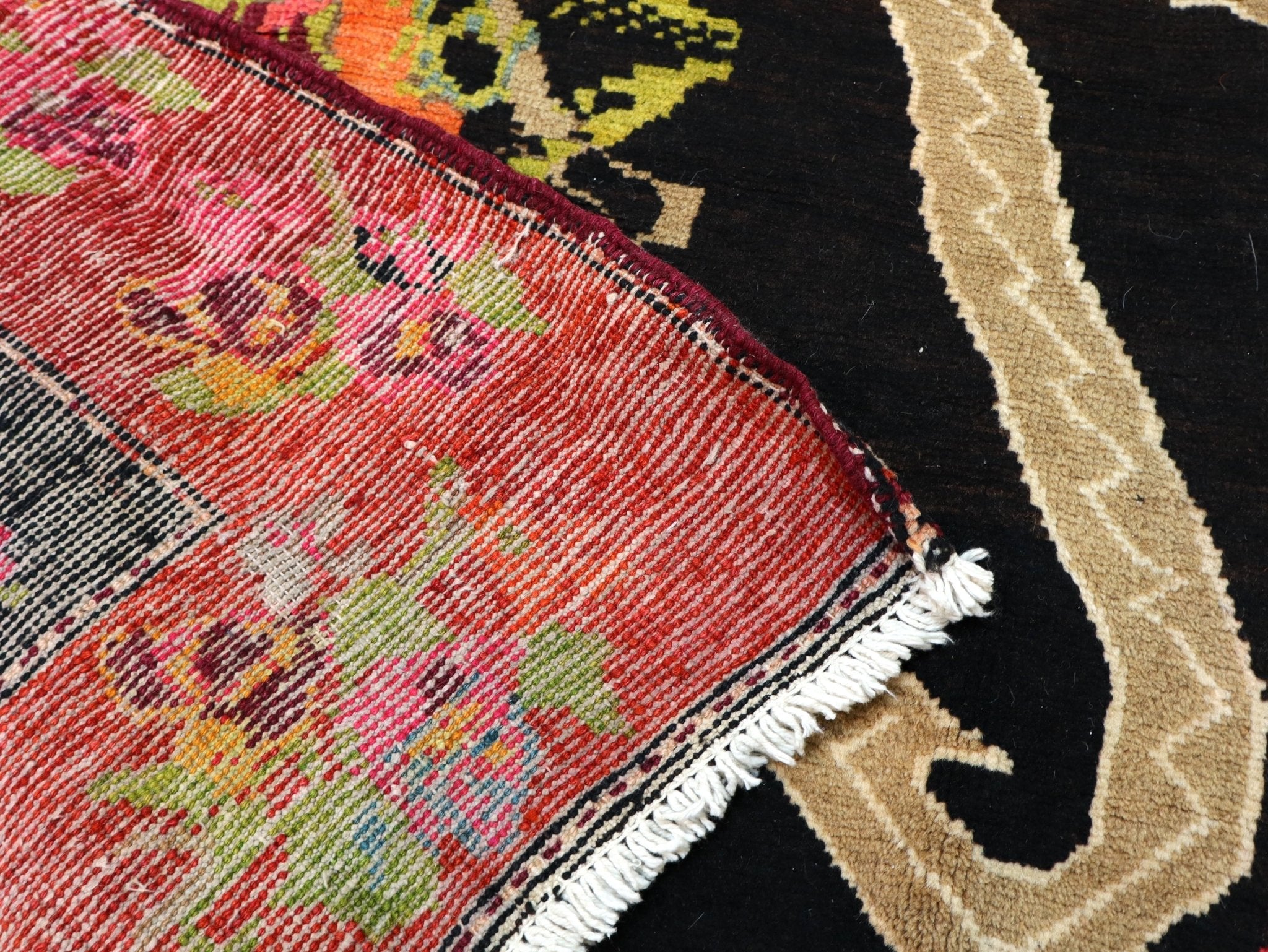 Caucasian Karabakh Rug | 4' 5" x 9' 8" - Rug the Rock - 5 x 86 x 97 x 10